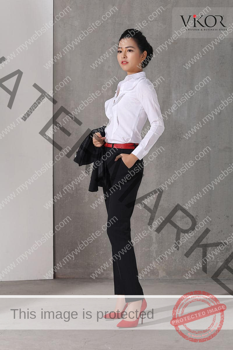 Đồng phục quần Tây nữ công sở may sẵn