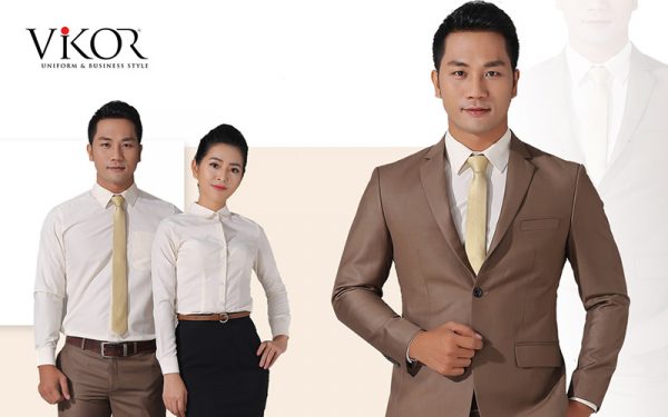 Đồng phục công ty màu vàng