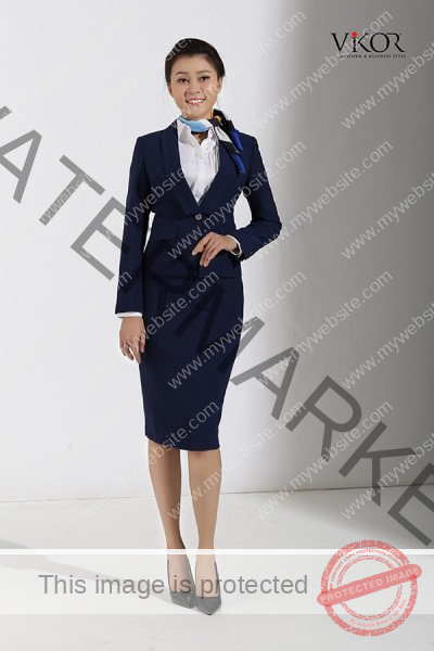 Đồng phục công ty mẫu 006 nữ mẫu 2 vest