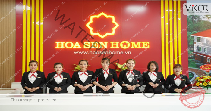 Đồng phục vest nữ cho tập đoàn Hoa Sen Đồng phục vest nữ màu đen