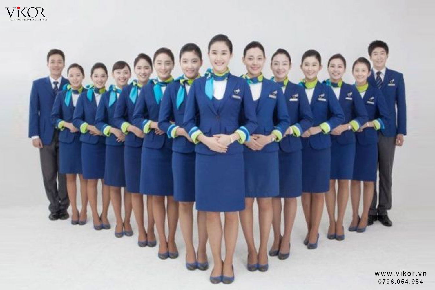 Đồng phục hàng không Air Busan.
