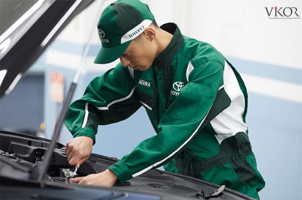 Đồng phục kỹ sư công nhân với kỹ thuật tạo form hỗ trợ cho các hoạt động tay chân nhưng vẫn đảm bảo tính thẩm mỹ