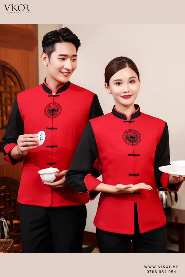 Đồng phục nhà hàng Hoa 013
