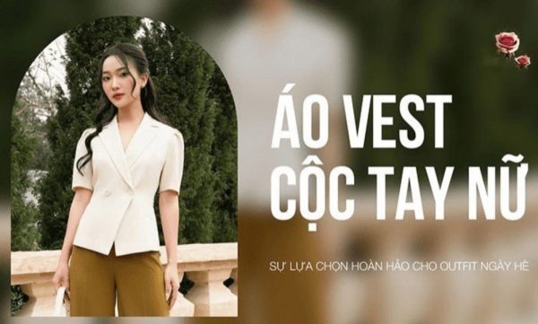 vest cộc tay nữ